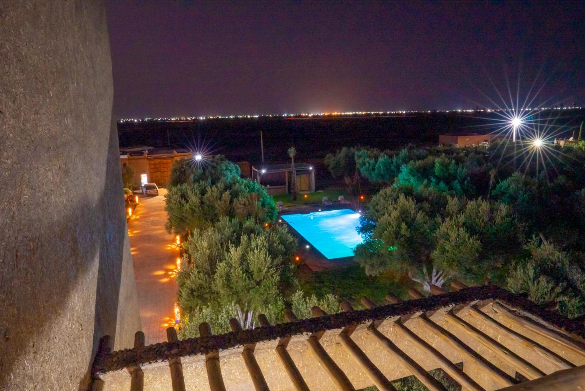 Riad Al Maktoub Maison D'Hotes Ecologique マラケシュ エクステリア 写真