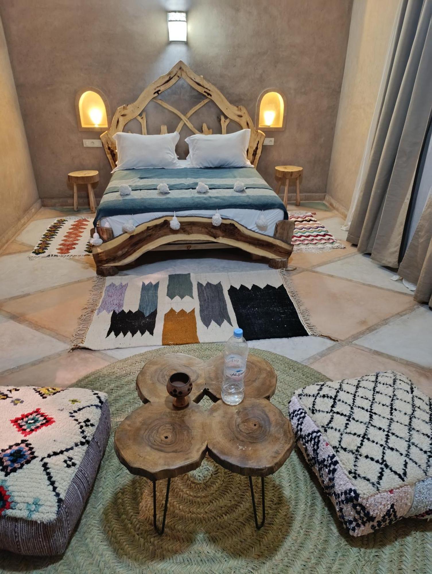 Riad Al Maktoub Maison D'Hotes Ecologique マラケシュ エクステリア 写真